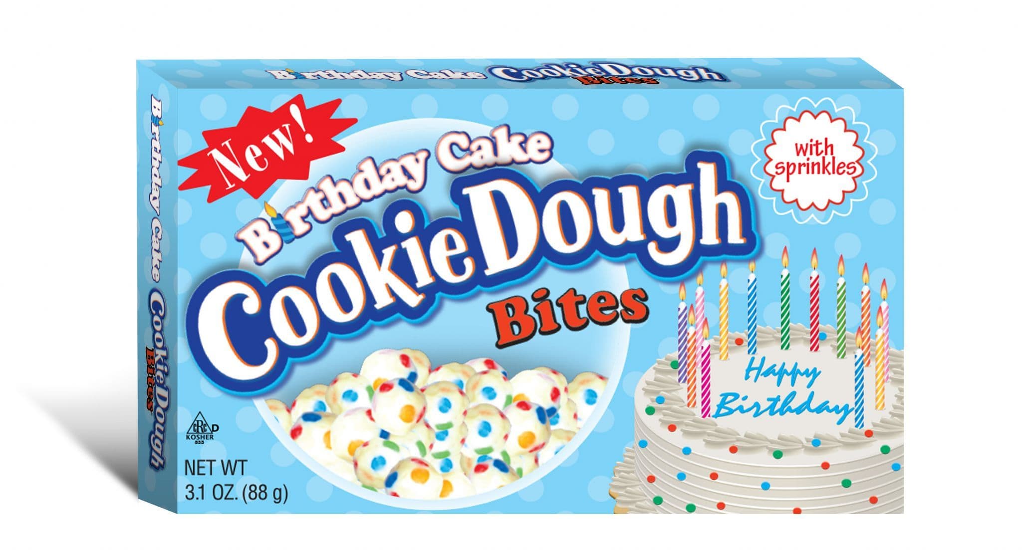 Cookie Dough Bites Birthday Cake  3.1oz (88g) (US)