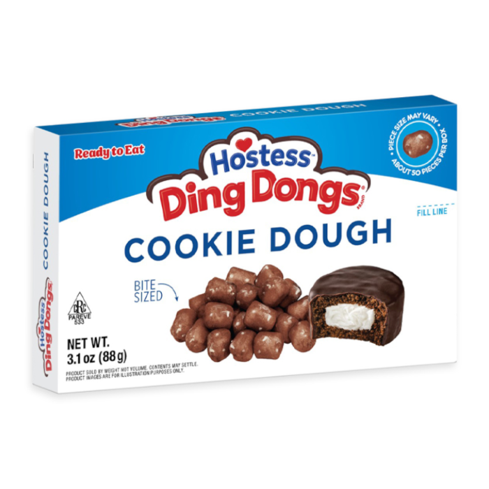 Cookie Dough Bites Hostess Ding Dongs 3.1oz (88g)  (US)