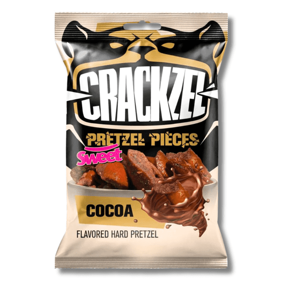 Crackzels Pretzel Pieces Cocoa 85g ( UK )