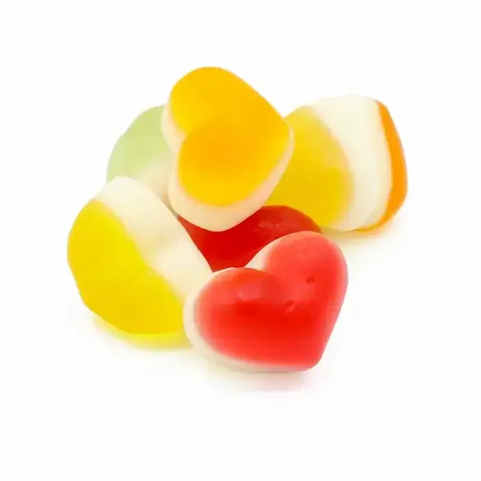 Crazy Candy Factory  Mini Gummy Hearts 100g  ( UK )