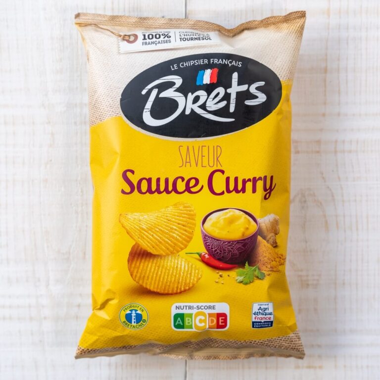Brets Crisp  Curry Sauce 125g  ( France )