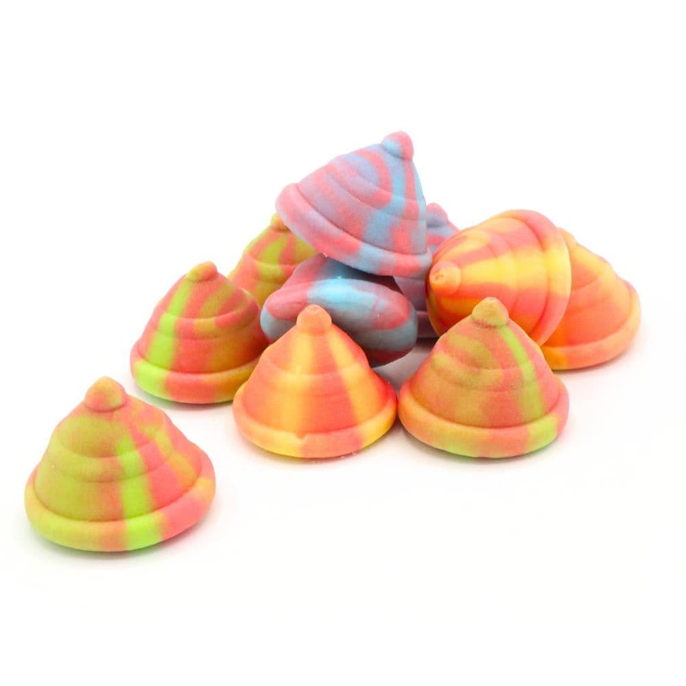 Damel Multicoloured Spinning Tops  ( Spain )