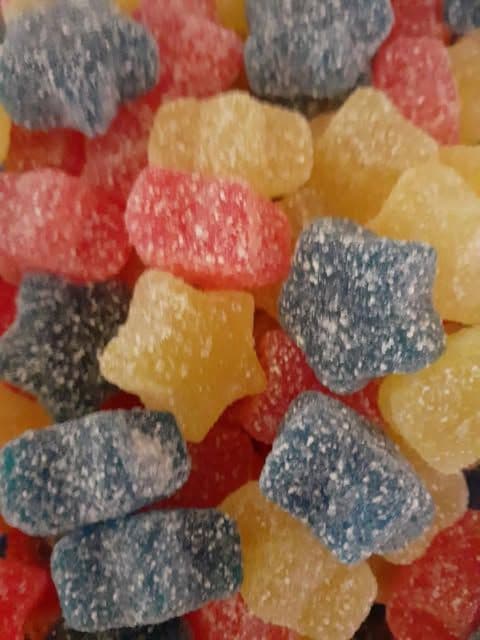 Docile Sour Assorted Stars 100g ( Brazil )