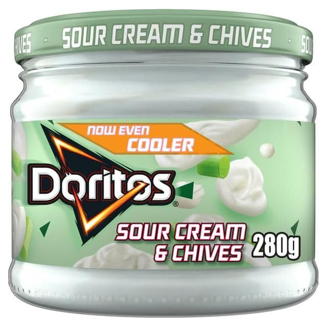 Doritos Cool Sour Cream & Chives Sharing Dip 280g ( UK )
