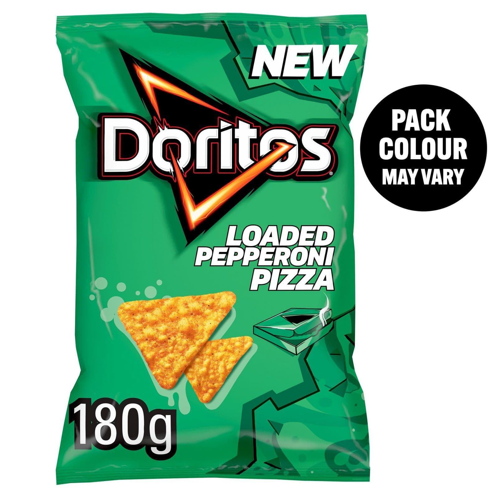 Doritos Loaded Pepperoni Pizza Sharing Tortilla Chips 180g  (UK)