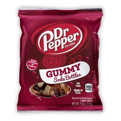 Dr Pepper Gummy Soda Bottles 4.5oz (US)