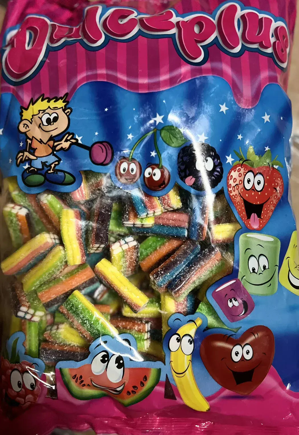Dulce Plus Fizzy Rainbow Bricks  ( Spain )