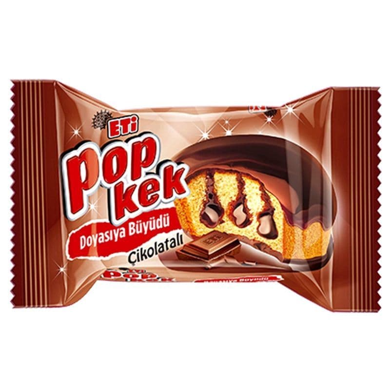 Eti Pop Kek  Chocolate 60g (Turkey)