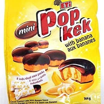 Eti Pop Kek with Banana 8 mini pack (Turkey)