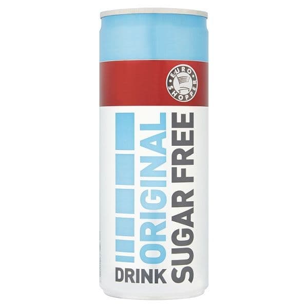 Euro Shopper Original Sugar Free Energy Drink 250ml (UK)