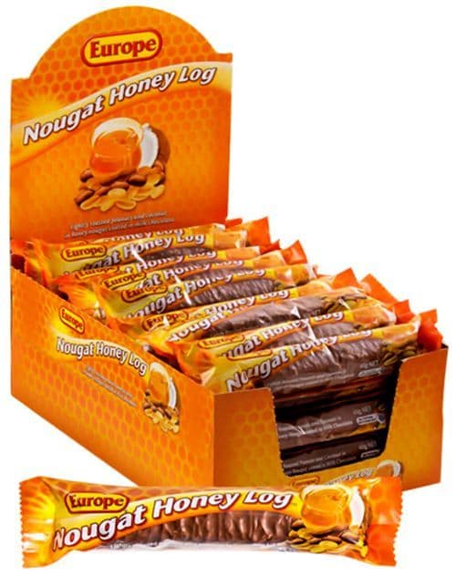 Europe Nougat/Honey Log (40g) ( Australia )