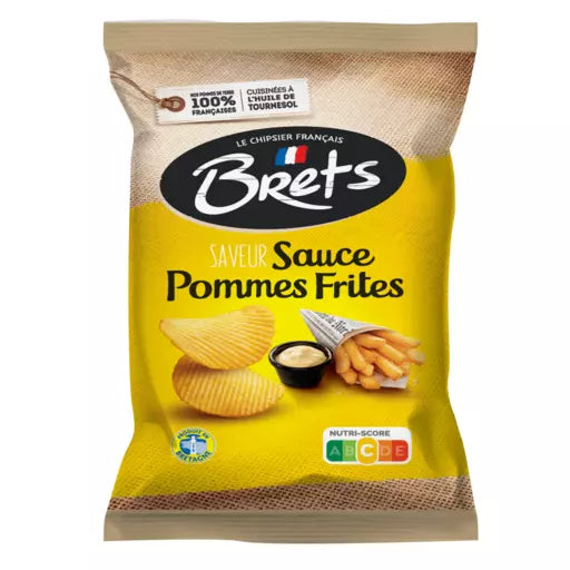 Brets French fries crisps ( Pomme Frites ) 125g ( France )