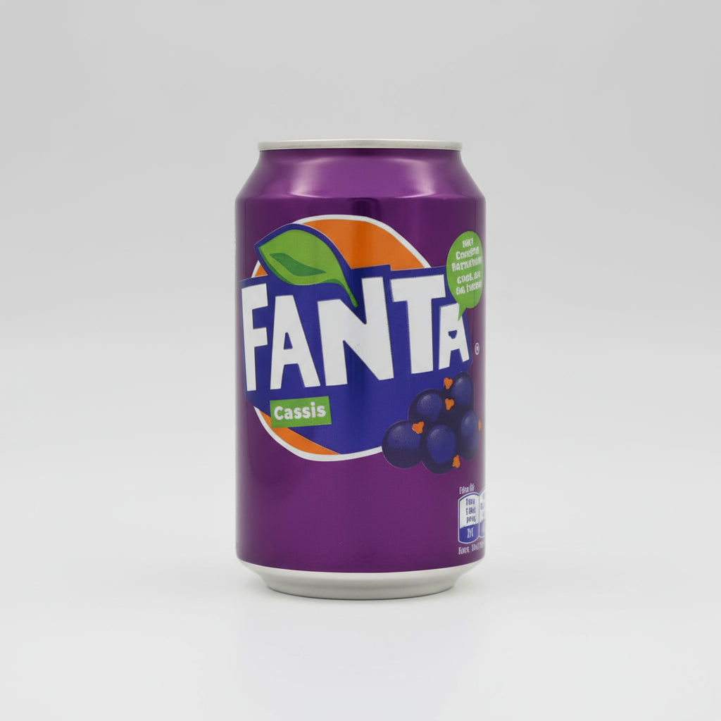Fanta Cassis ( Blackcurrant ) (Belguim)
