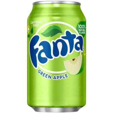 Fanta Green Apple 355ml Can ( US )