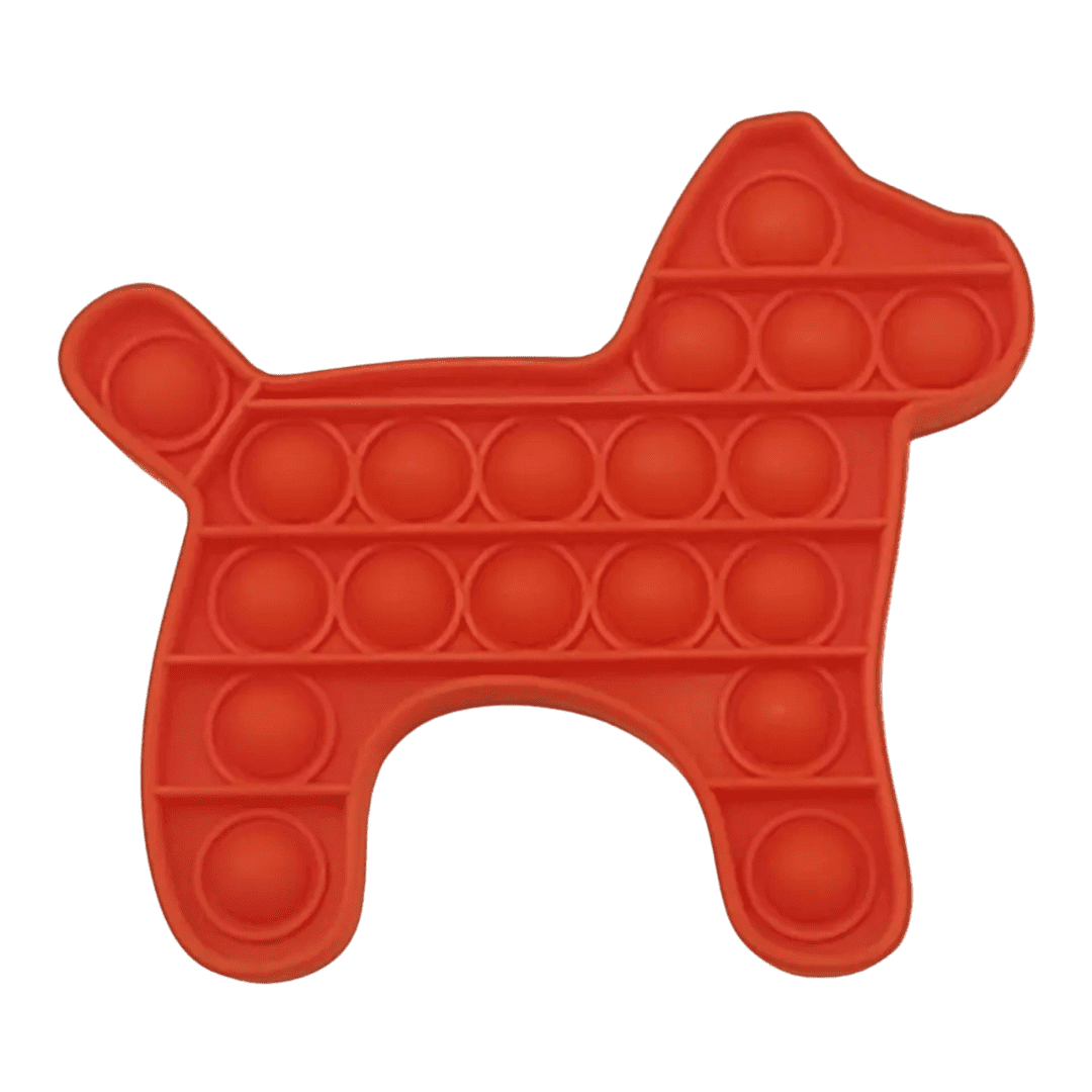 Fidget Push Pop It Dog