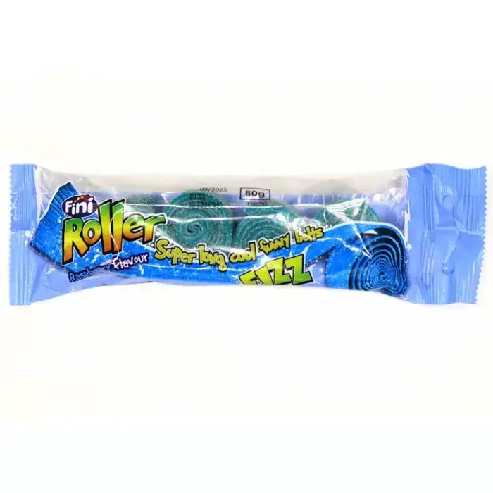 Fini Raspberry Roller Fizz 4 Pack 80g ( Spain )