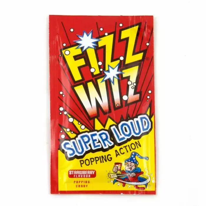 Fizz Wiz Popping Candy Strawberry Flavour 5g ( Spain )