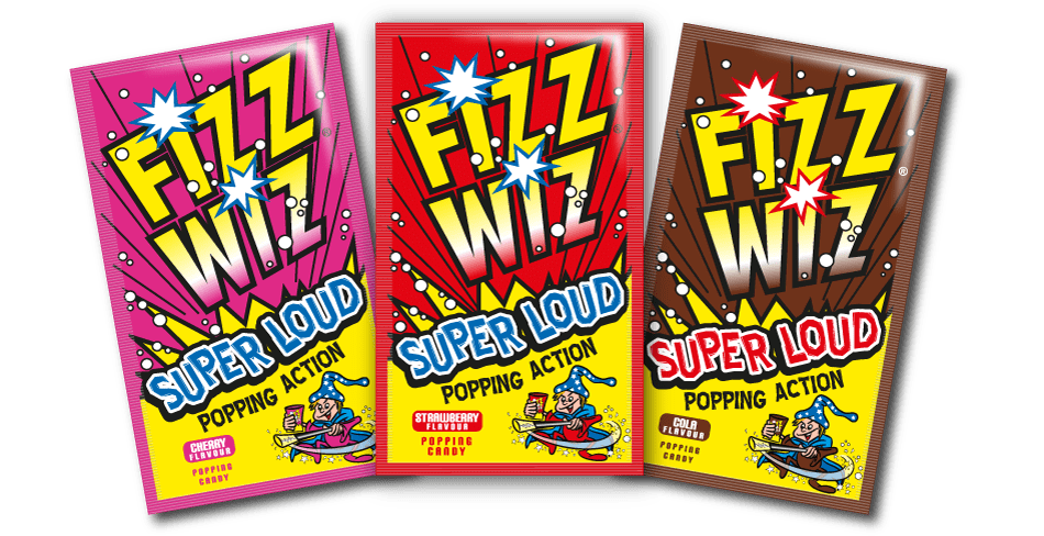 Fizz Wiz Popping Candy Strawberry Flavour 5g ( Spain )