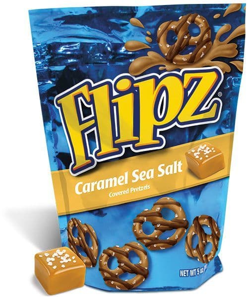 Flipz Caramel sea Salt Covered Pretzel  (141g) (US)