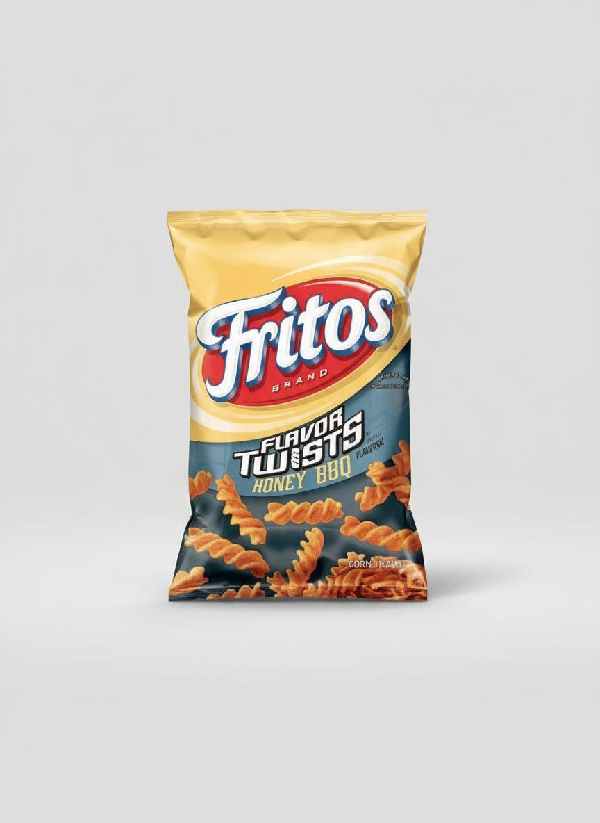 Fritos Flavor Twists Honey BBQ  283g  ( US )