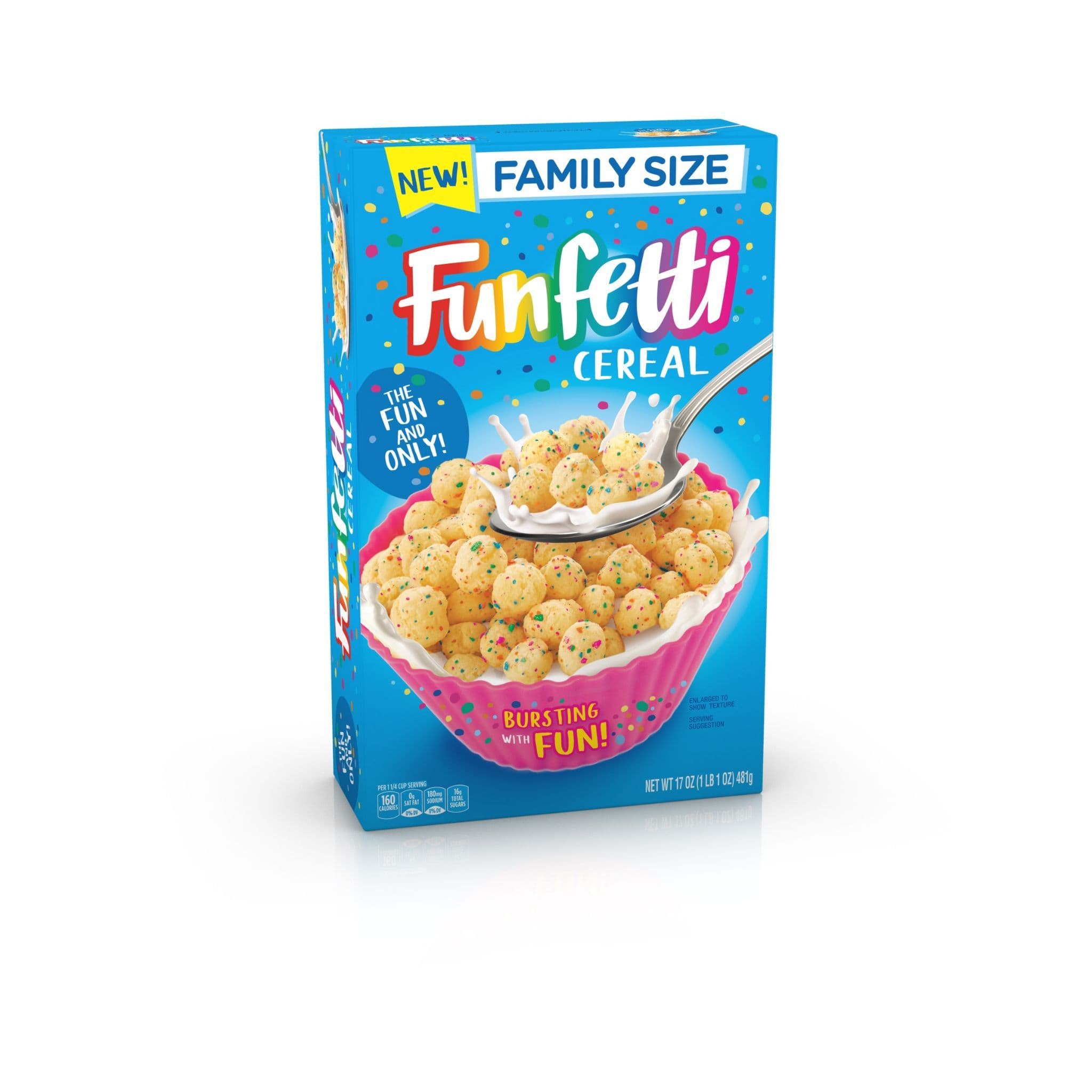 Funfetti Cereal Family Size Box 481g ( US )