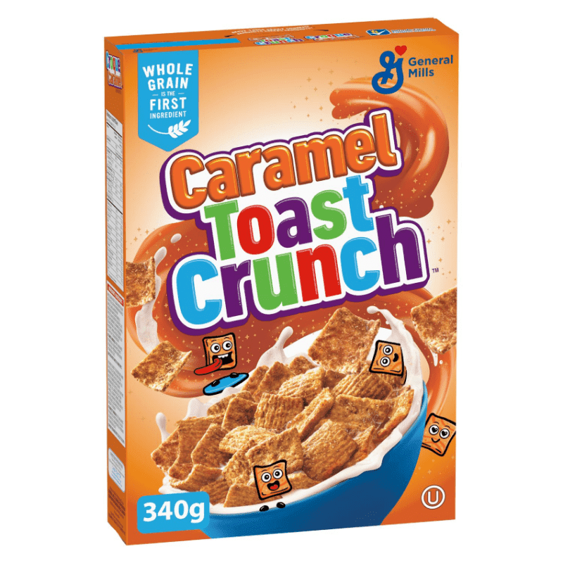 General Mills Caramel Toast Crunch 340g ( Canadian )