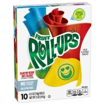 Generall MillsFruit Roll-ups Variety Pack 5oz (141g) ( US )