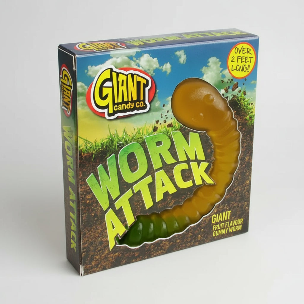 Giant Candy Company Giant Worm Attack 800g ( UK )