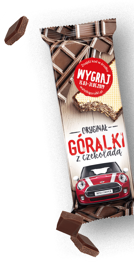 Goralki Chocolate Wafer Bar 50g (Poland)