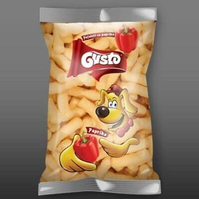 Gusto Paprika Corn Puffs 80g ( Romania )