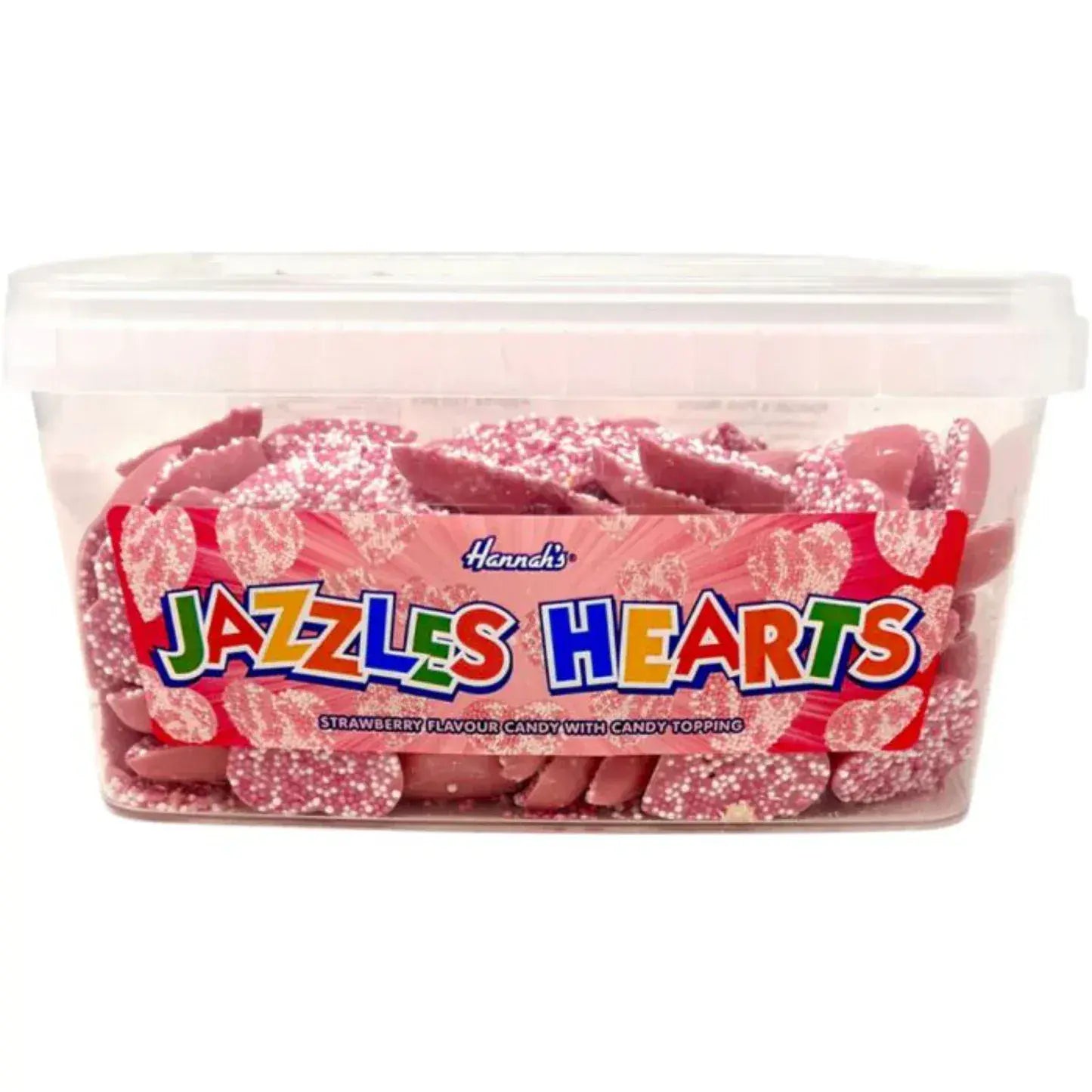 Hannah's  Pink Jazzle  Hearts   (UK)