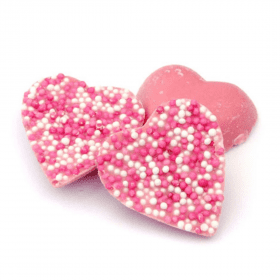 Hannah's  Pink Jazzle  Hearts   (UK)