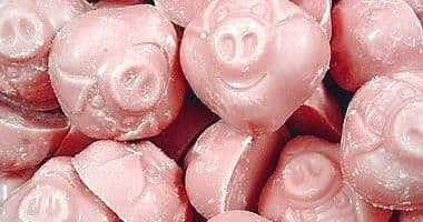 Hannah's Pink Porky Pigs 100g  (UK)