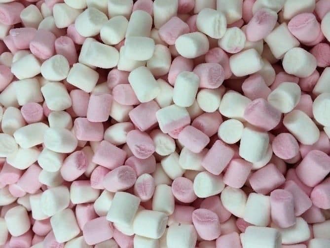 HARIBO Chamallows Minis Pink & White 100g  (UK)
