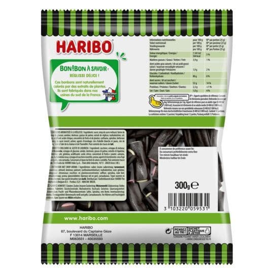 Haribo Cocobat candy 300g ( France )
