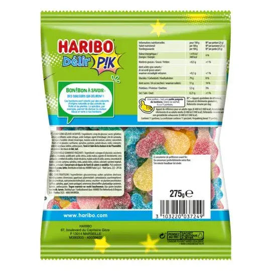 Haribo Delir'Pik Candy 275g ( France )