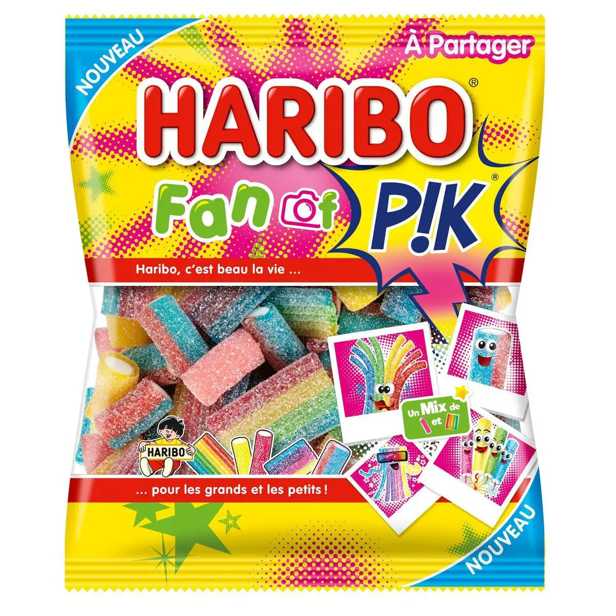 Haribo Fan of  Pik 200g ( France )