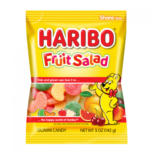 Haribo - Fruit Salad - Peg Bag - 5oz (142g)  (US)