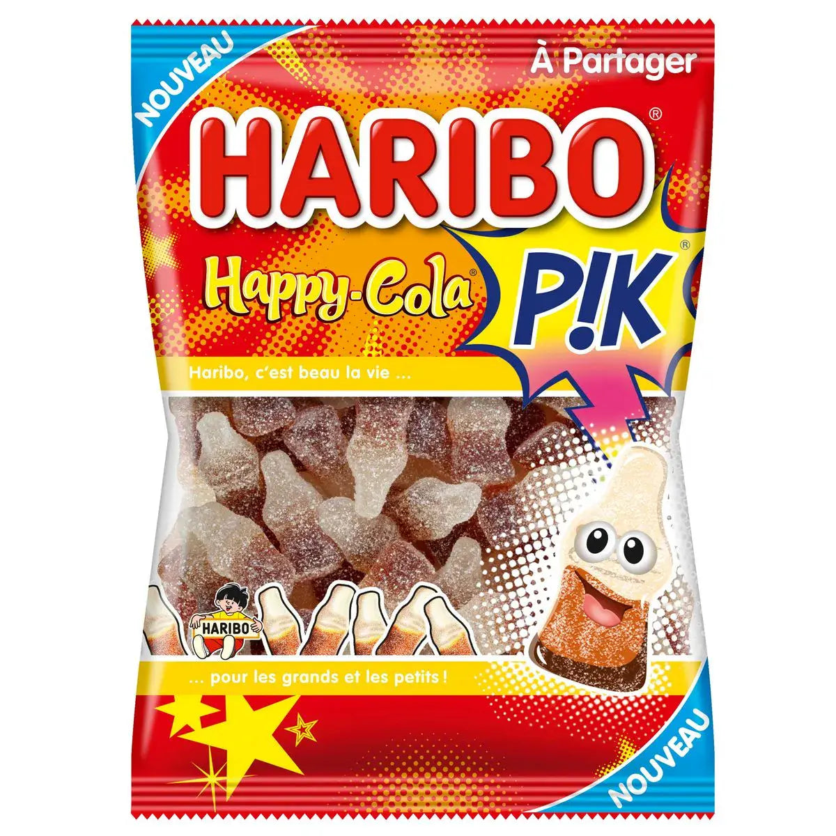 Haribo Happy-Cola PIK 200g ( France )