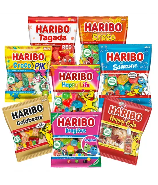 Haribo Mega Fête Mix 20 Mini Bags  880g ( France )