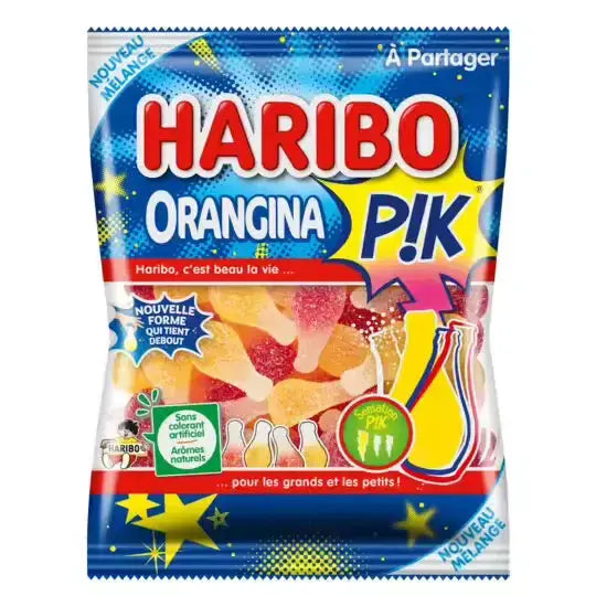 Haribo Orangina Pik 250g ( France )