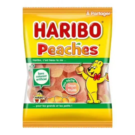 Haribo  Peach 250g ( France )