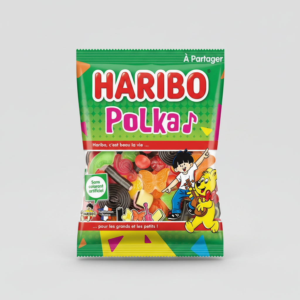 Haribo Polka mix  300g ( France )