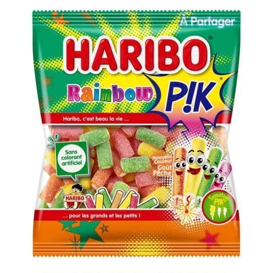 Haribo Rainbow Pik Candy  200g ( France )