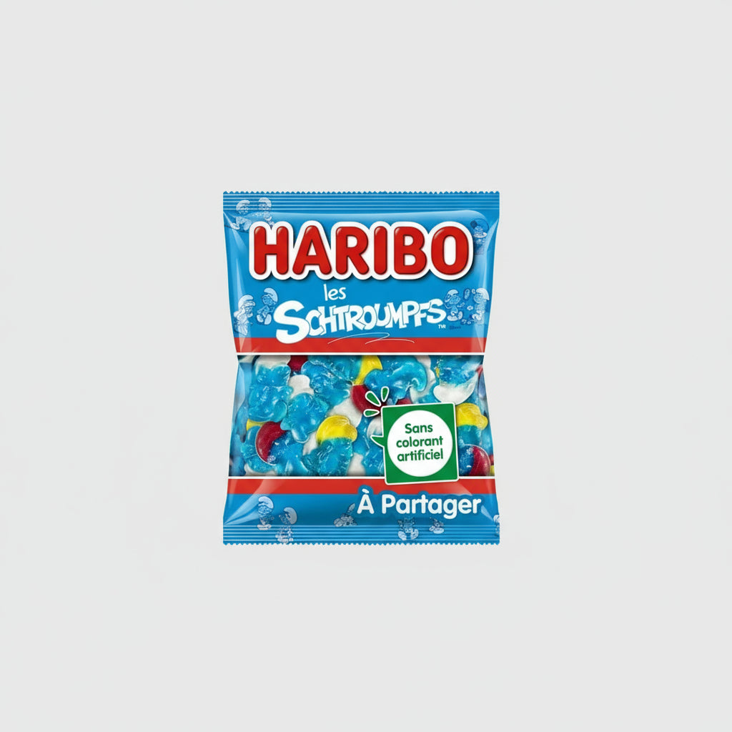 Haribo  Smurfs  300g ( France )