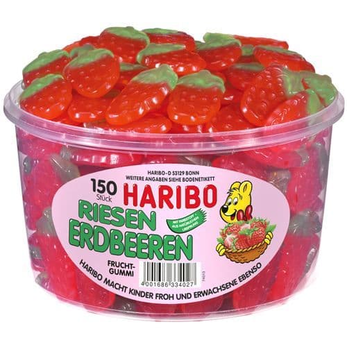 Haribo Strawberries 100g ( Netherlands )