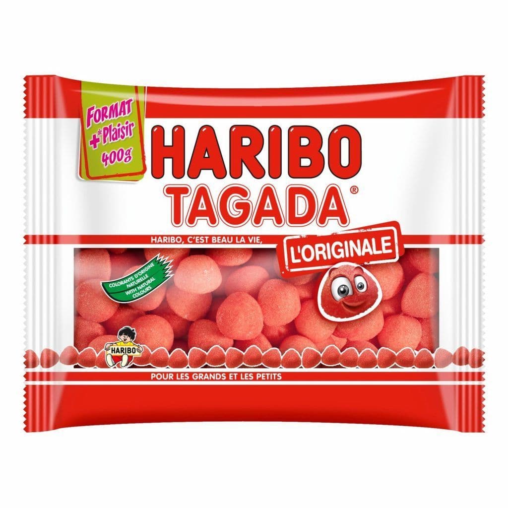 Haribo Tagada strawberries 400g ( France )