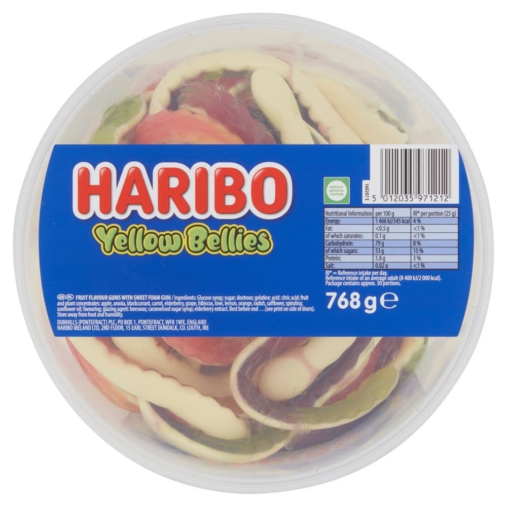 HARIBO Yellow Bellies ( UK )