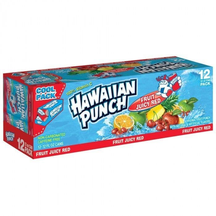 Hawaiian Punch Fruit Juicy Red 355ml (US)