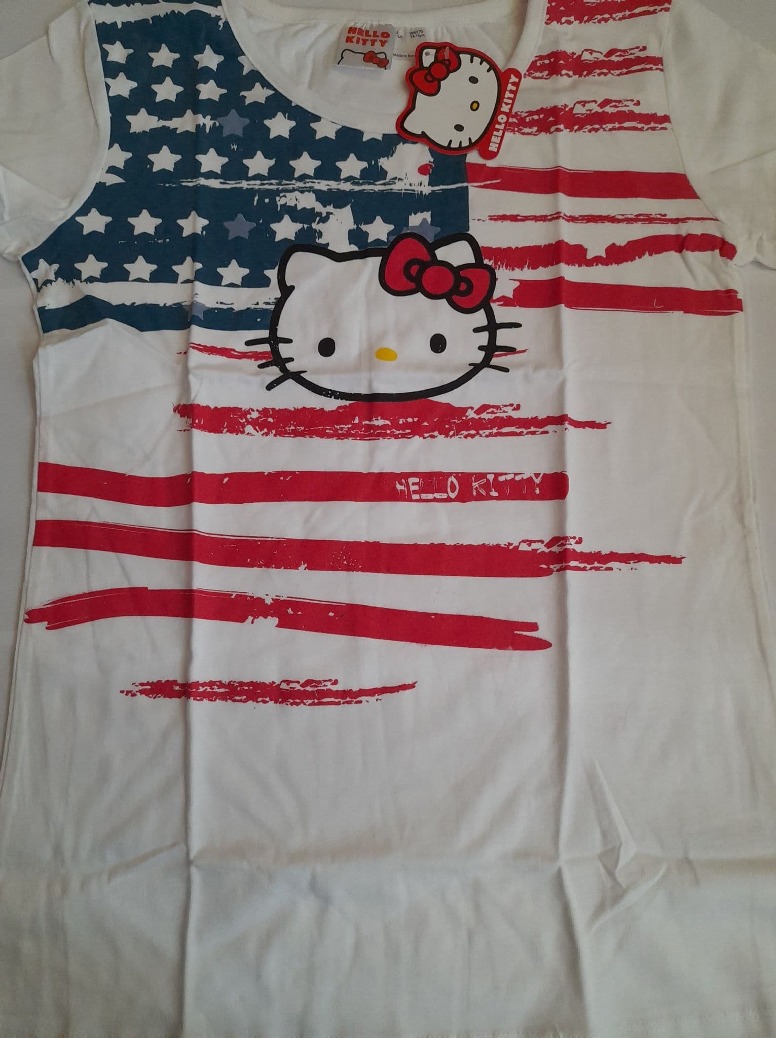 Hello Kitty ( Stars & Stripes ) T Shirt
